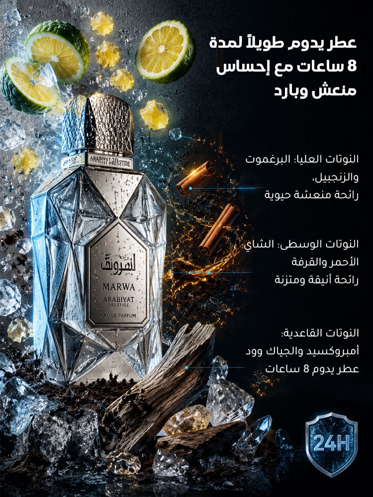 عطر رجالي فاخر راق برائحة خشبية جذابة وتدوم طويلا