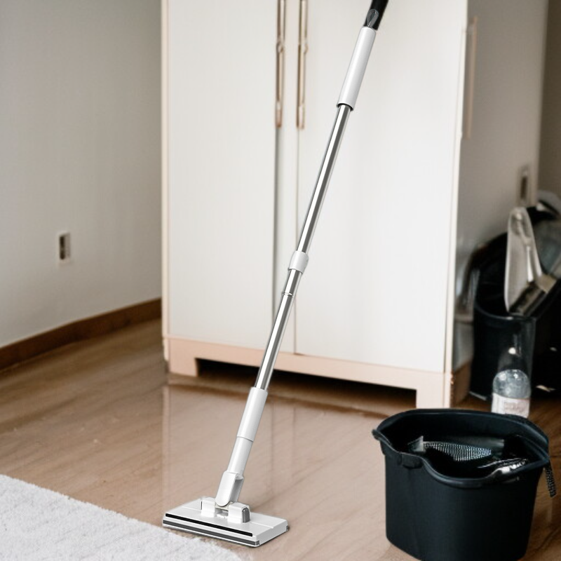 Paño mop para el hogar, mini, lavable, sin manos, con clip, para limpieza fácil