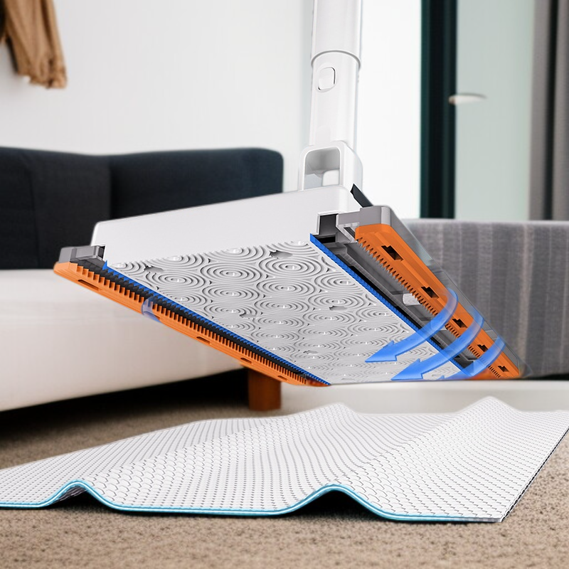 Paño mop para el hogar, mini, lavable, sin manos, con clip, para limpieza fácil