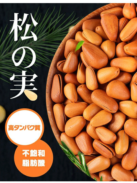 長白山産松の実