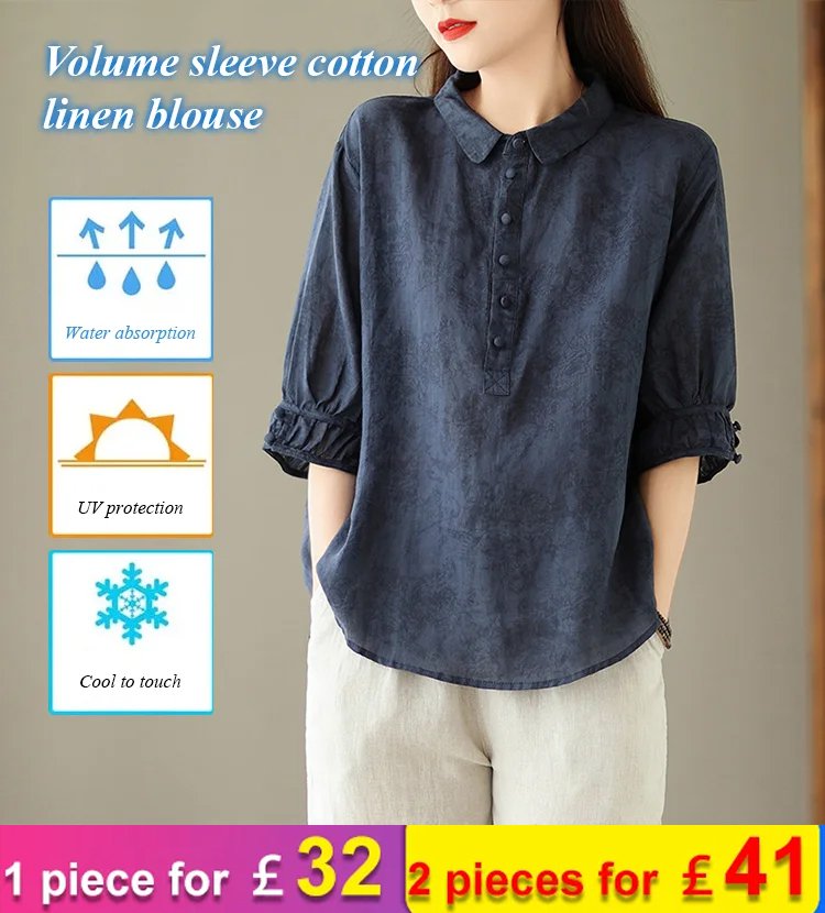 Slimming and Flattering Jacquard Blouse for Women
