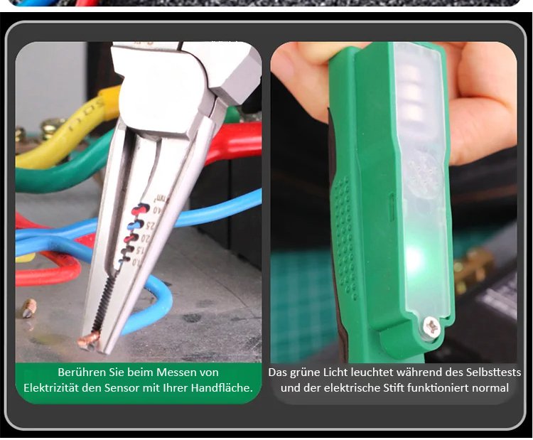 Ergonomische Kraftmesszange für präzises Arbeiten