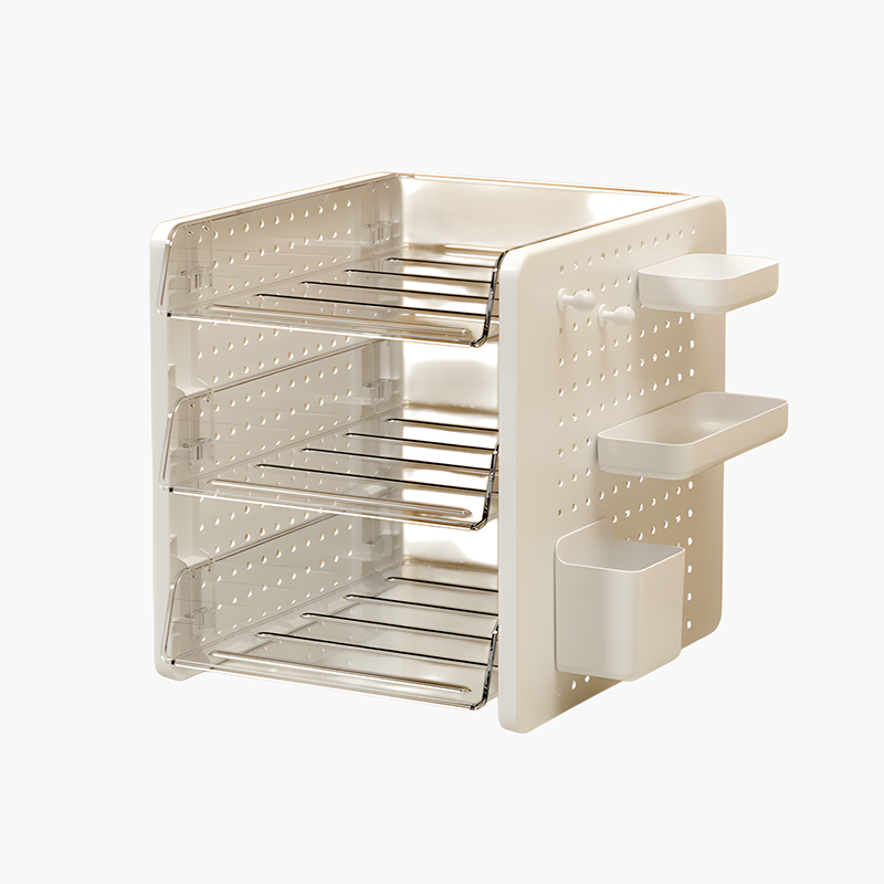 데스크탑 천공보드 파일 보관 랙