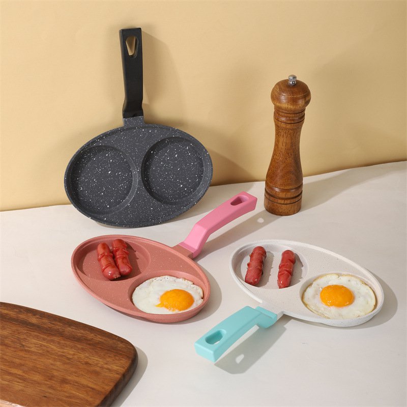 Nepřilnavá pánev z lékařského kamene na snídani