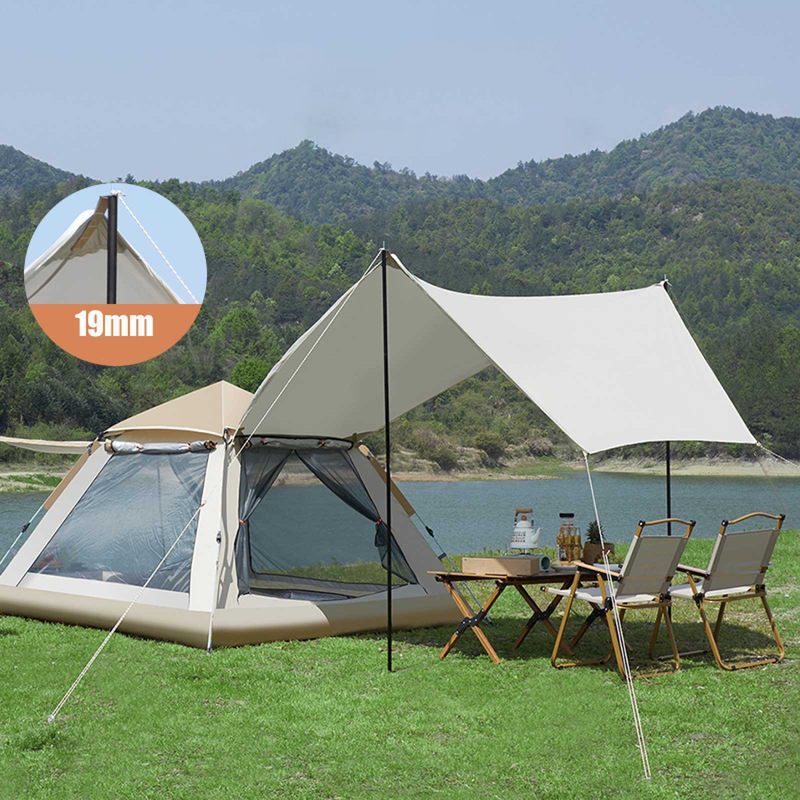 Stříška pro venkovní kempingový stan dva v jednom