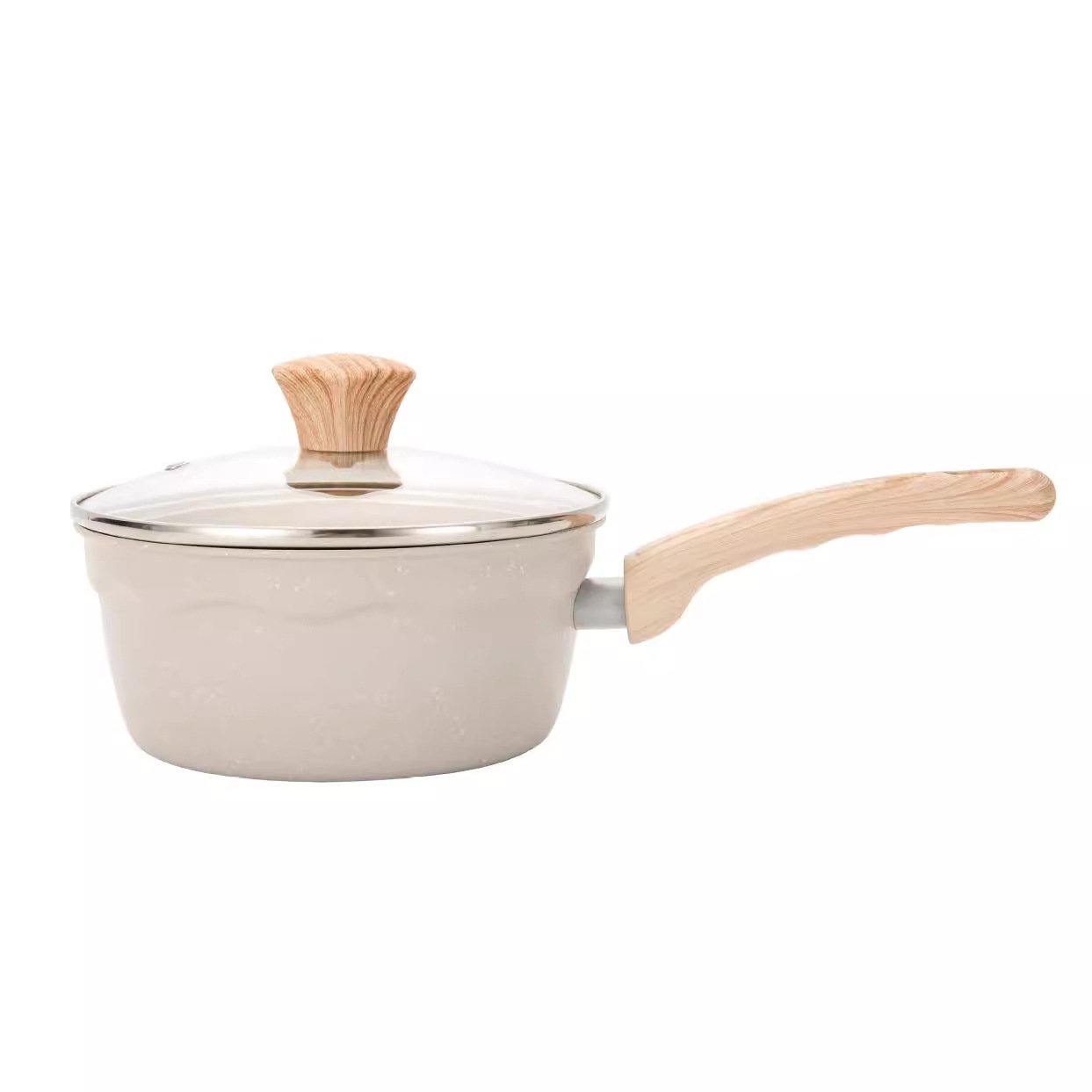 Pánev s nepřilnavým povrchem a poklicí pro domácnost