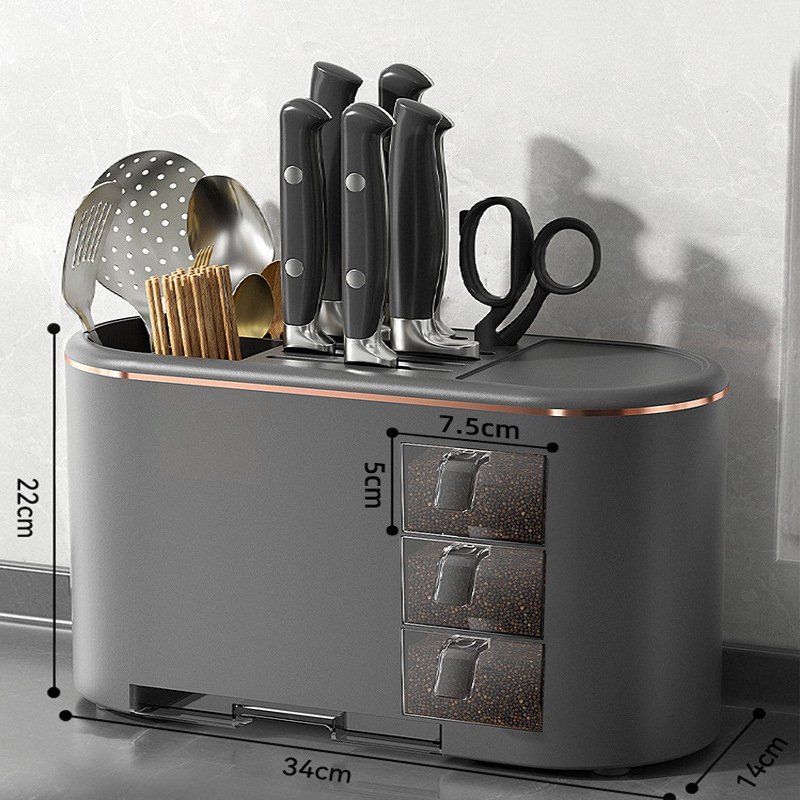 Multifunkční úložný artefakt na pracovní desce