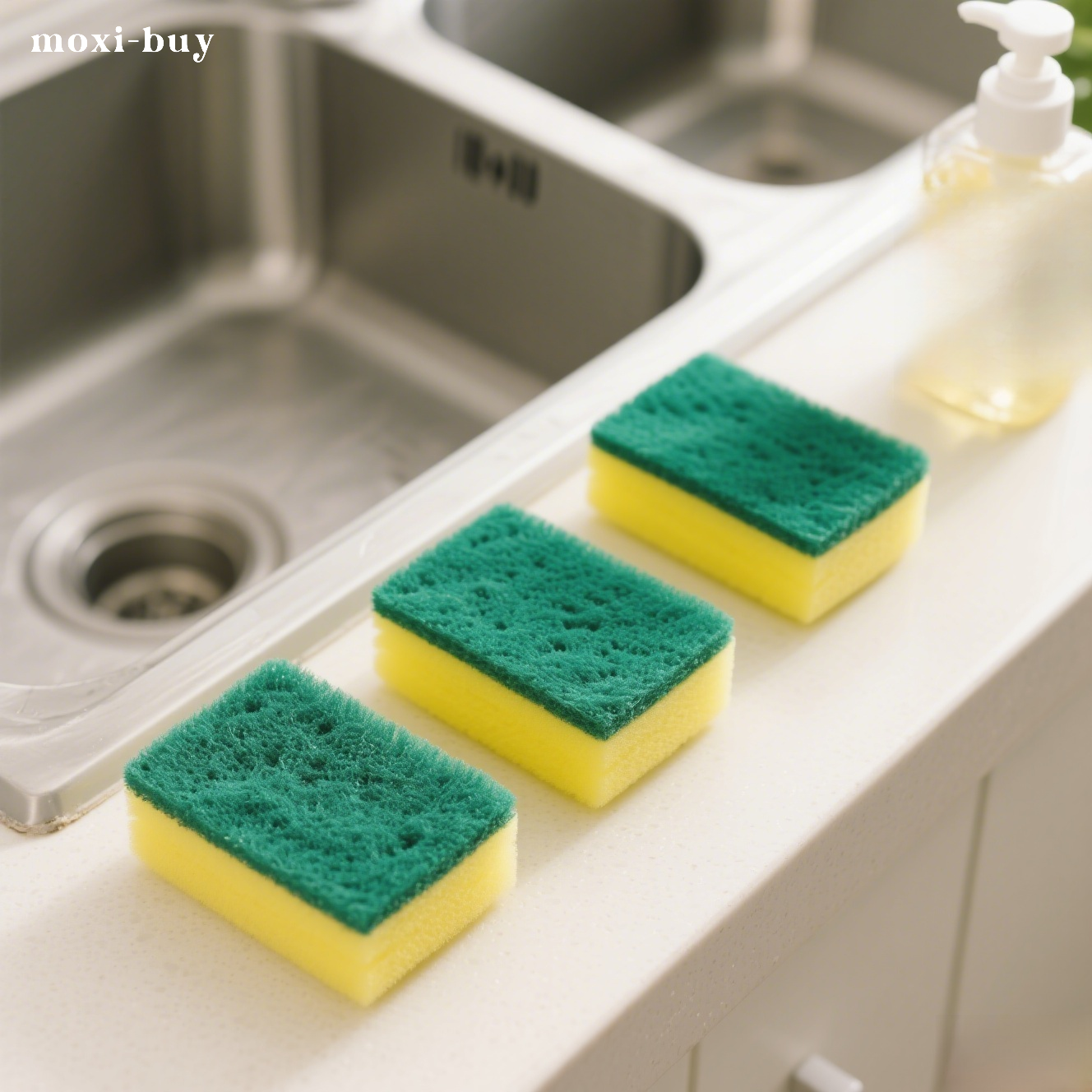 ฟองน้ำล้างจานนาโน（สามแพ็ค）