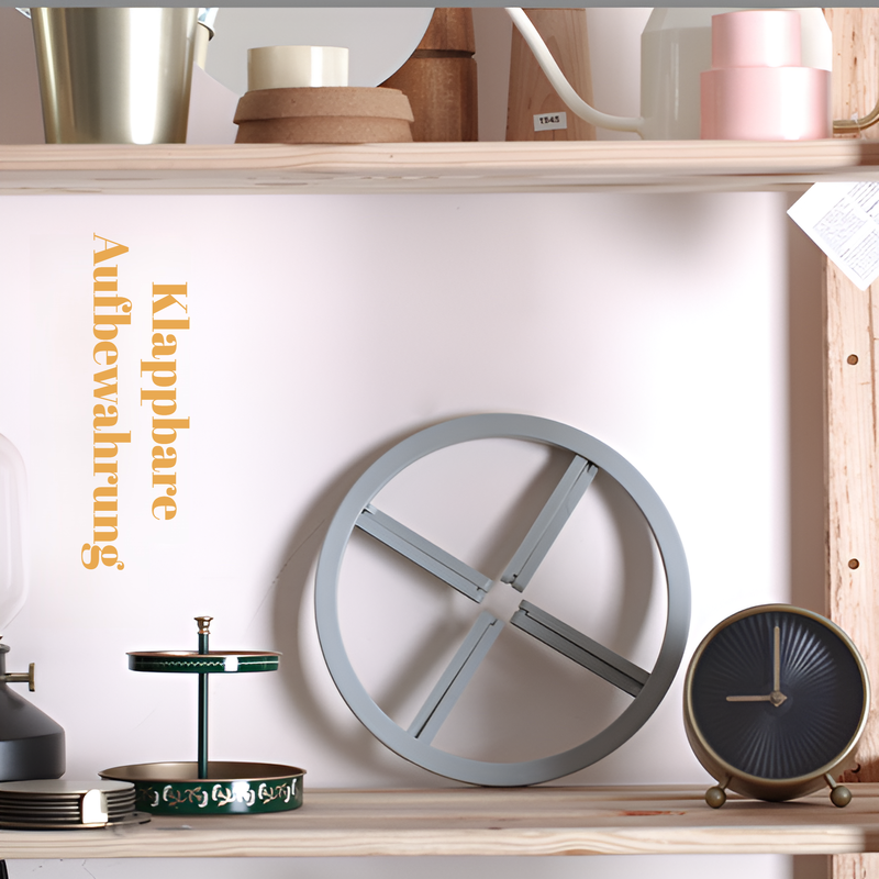 Tragbarer, faltbarer Mülleimer für den Einsatz im Haushalt kleiner und mittlerer Größe im Freien, le