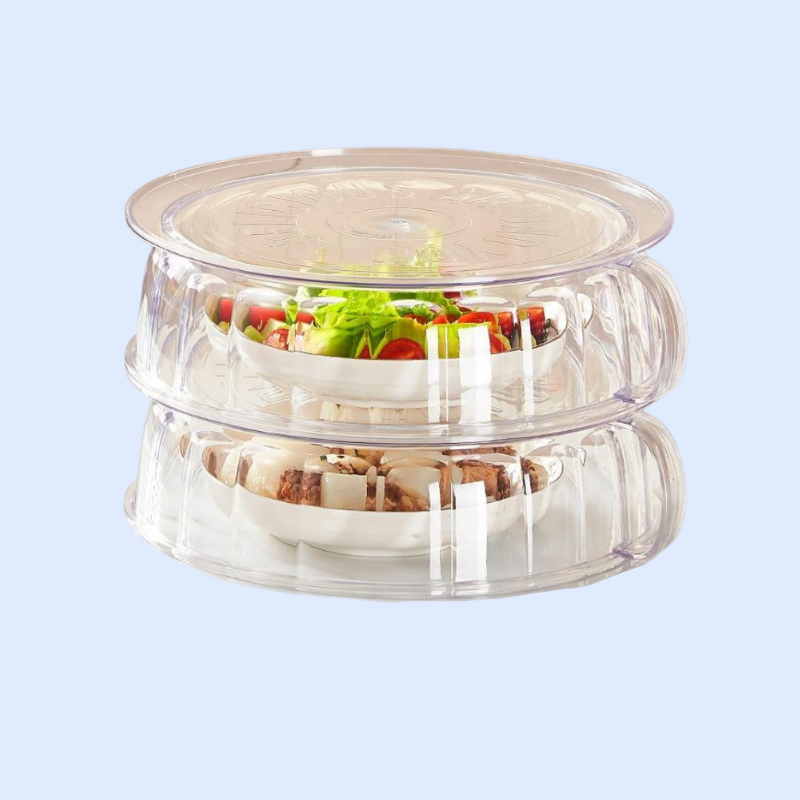 이중 물빠짐 바구니 다기능 채소 덮개