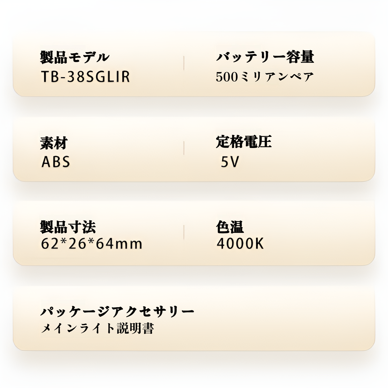 ワイヤレスで簡単設置できるLEDナイトライト