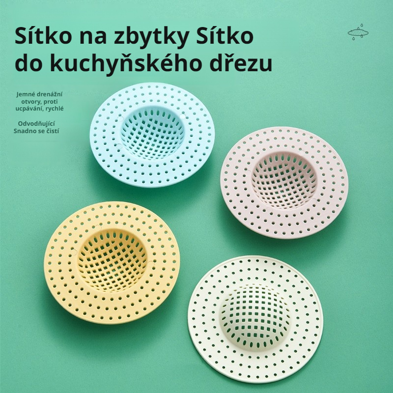 Filtr pro odpadní vodu v domácnosti, filtr proti ucpávání kuchyňských zbytků