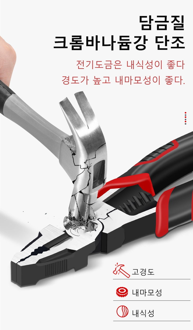 절연 손잡이 전선 가위