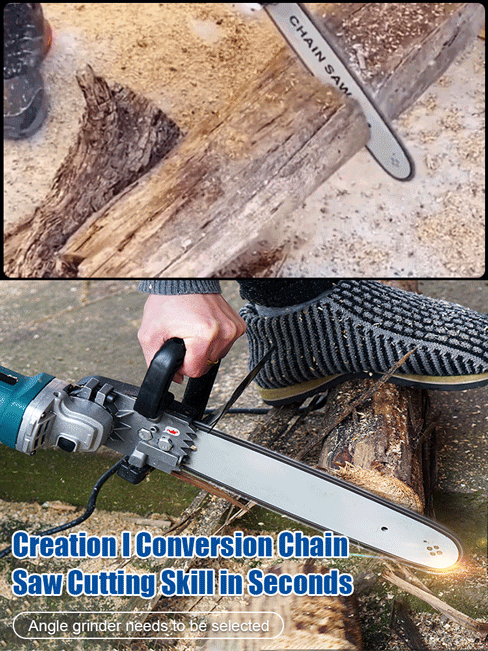 Angle grinder electric chain saw