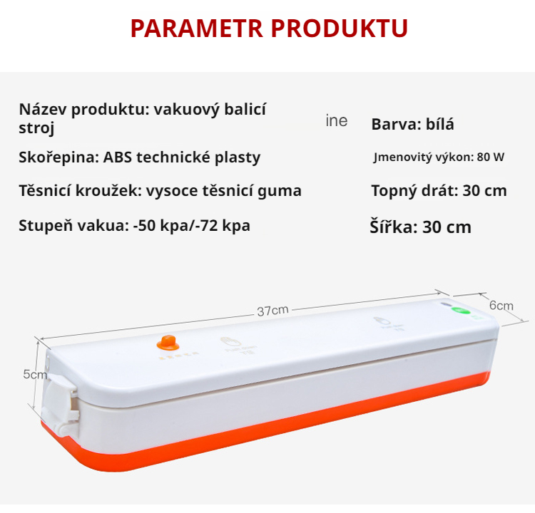 Vakuový balicí stroj