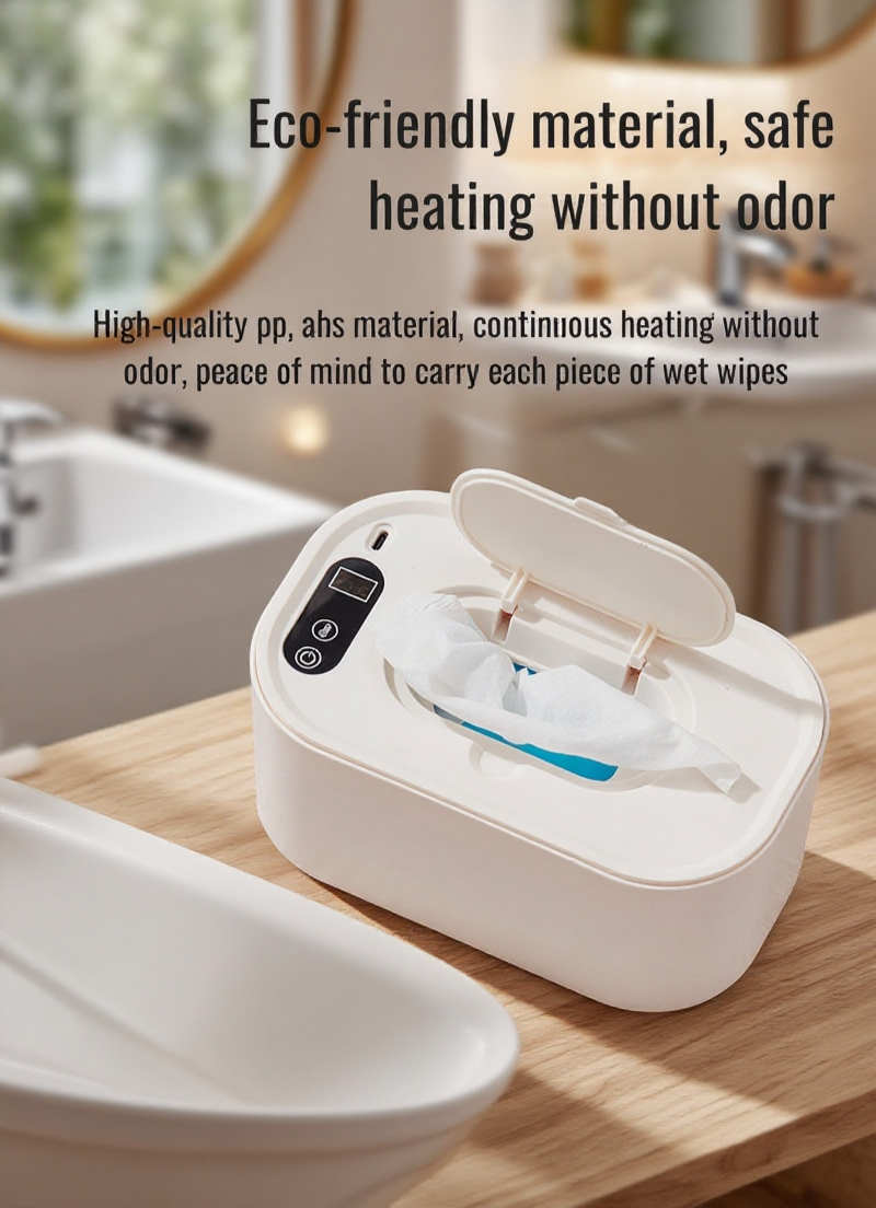 Baby care essentials - portable wipe warmer