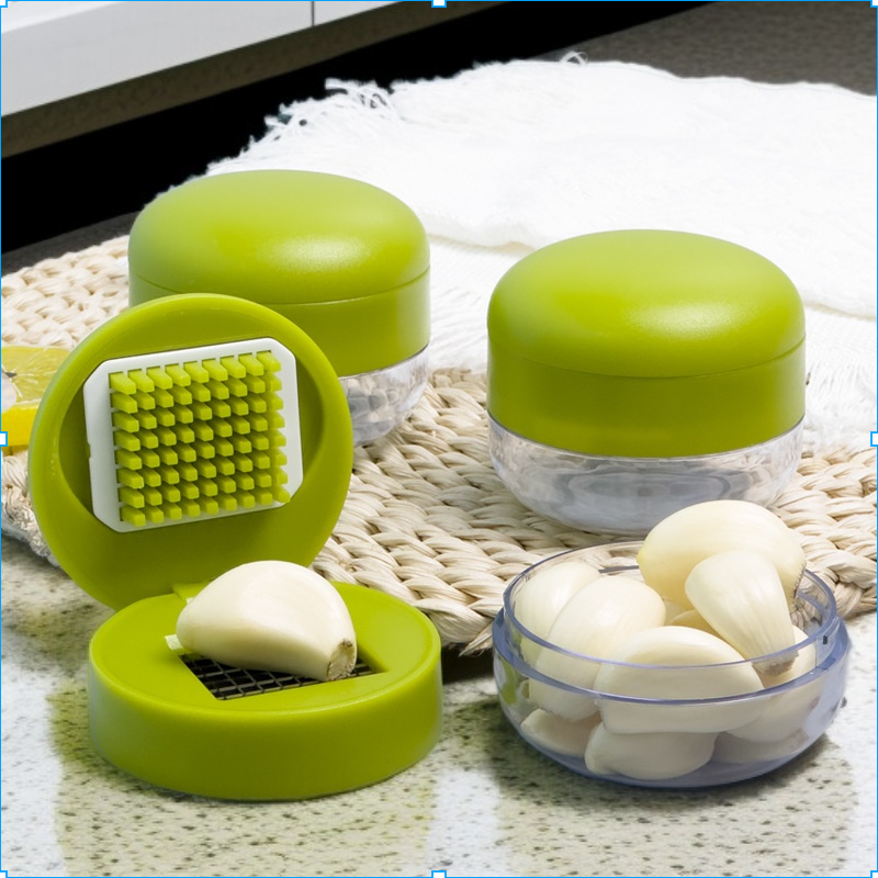 Mini garlic crusher, garlic pounder, garlic granulator, household ginger and garlic cutter