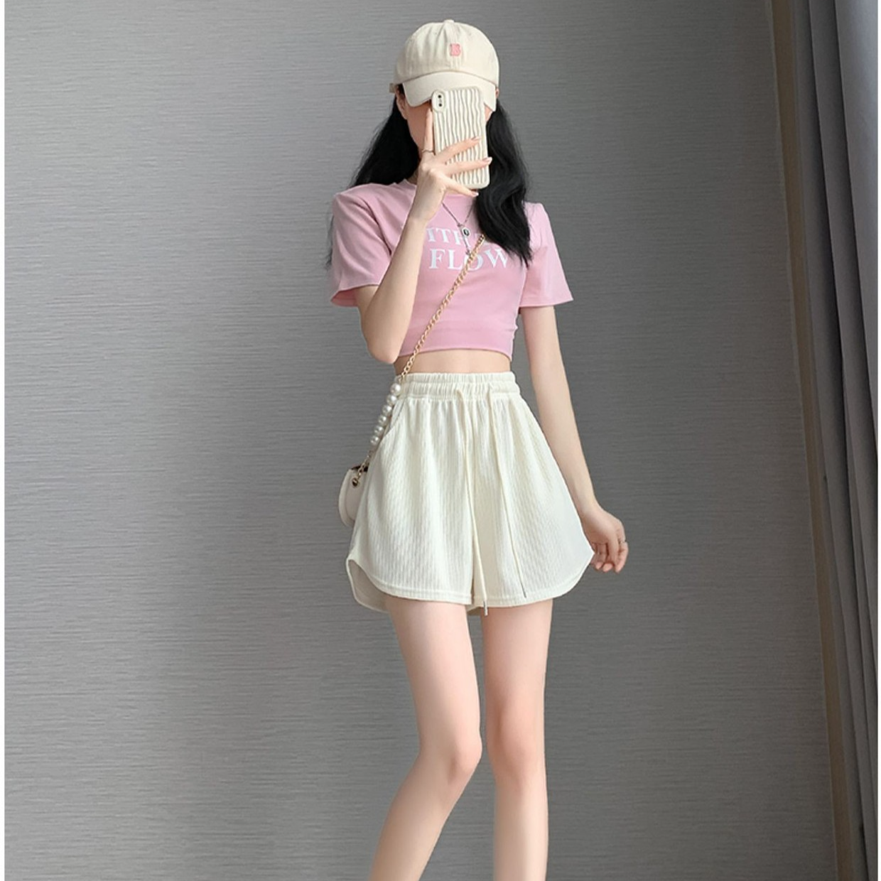 レディース 夏 薄手 ライン 大きいサイズ ホットパンツ スパイシー ワイドパンツ スポーツショートパンツ アイス クール レジャー ゆったり 薄手 ショートパンツ