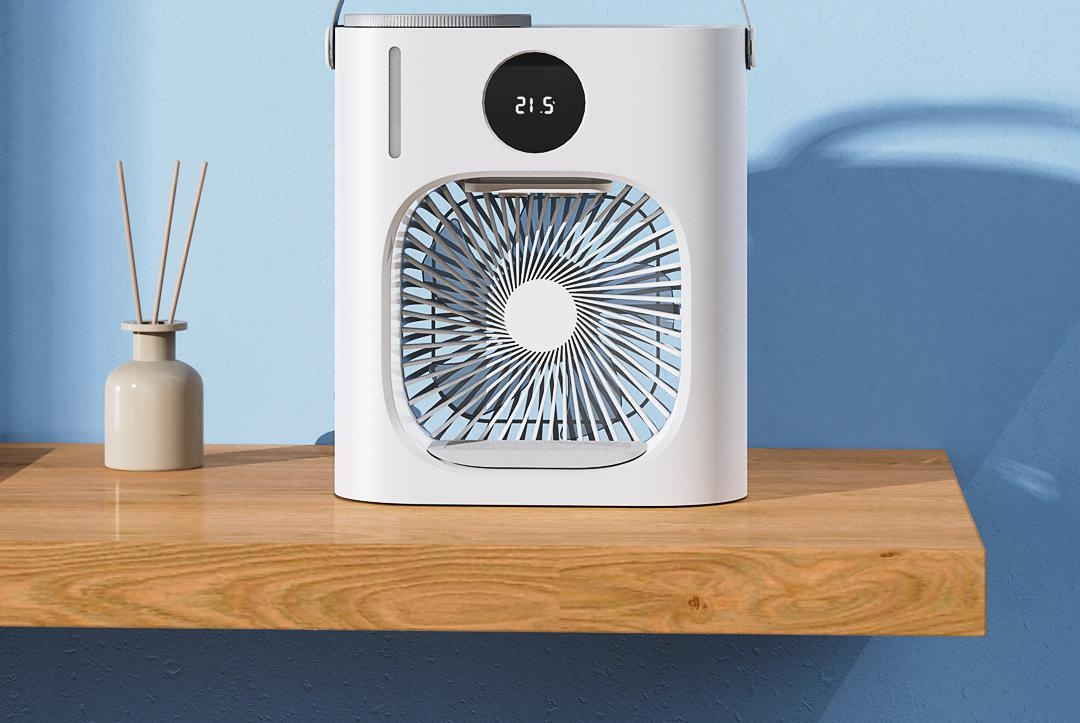 가정용 소형 에어컨 팬의 사용 예시