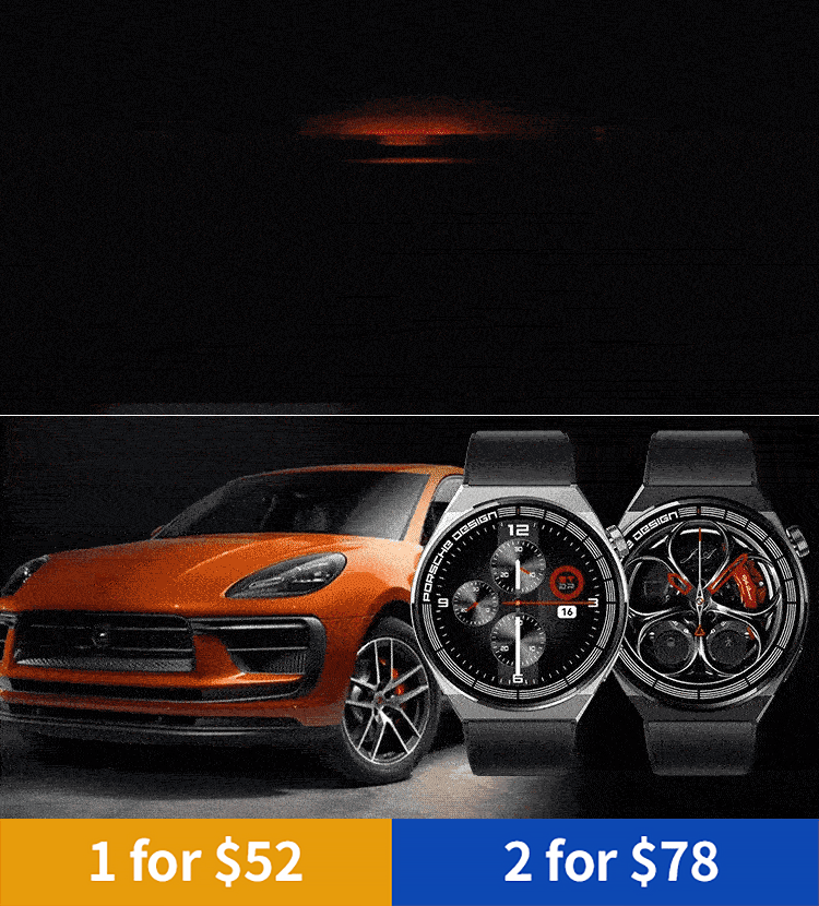 GT8 Porsche Sports Smartwatch