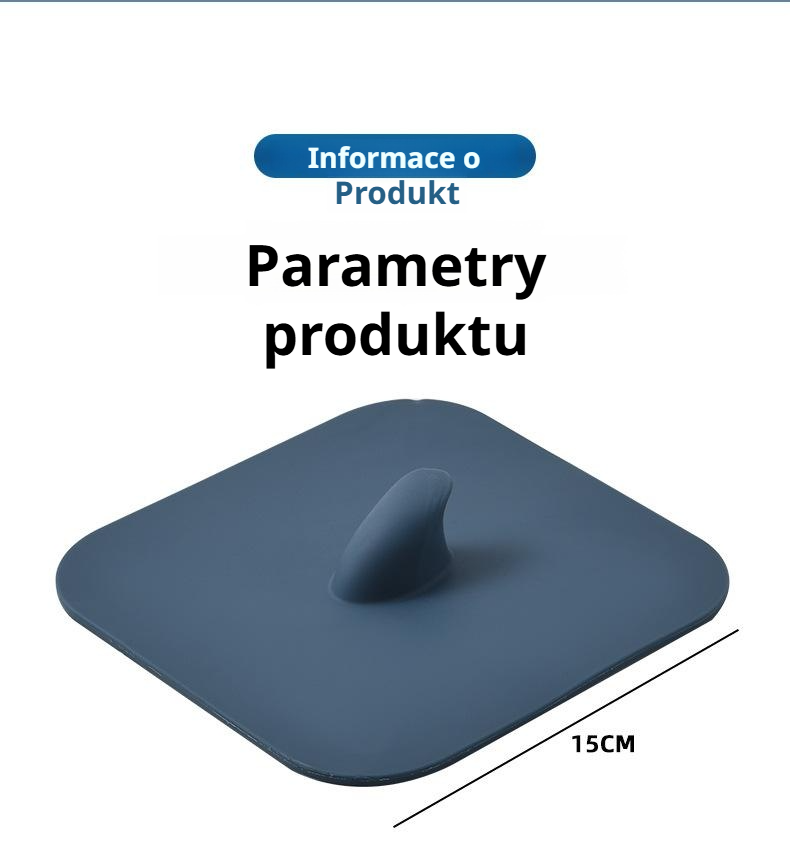 Hygienická silikonová podložka do koupelny