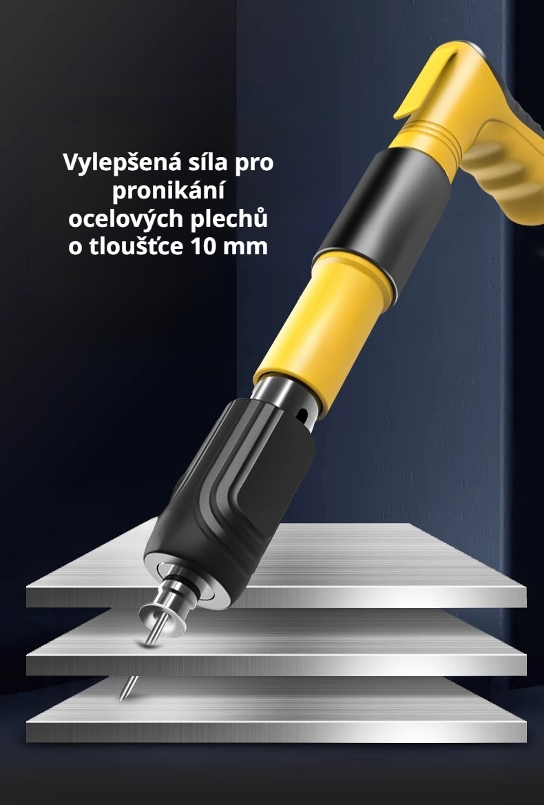 Výkonná domácí hřebíkovací pistole s nastavitelnými rychlostmi