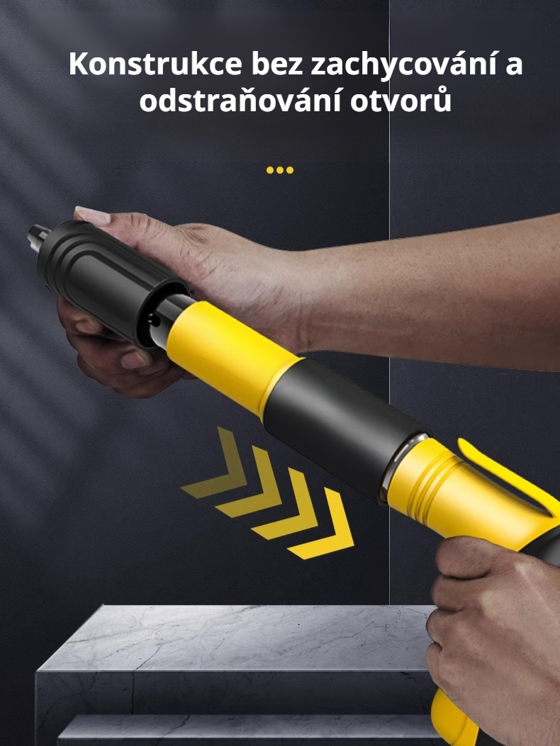 Výkonná domácí hřebíkovací pistole s nastavitelnými pěti rychlostmi