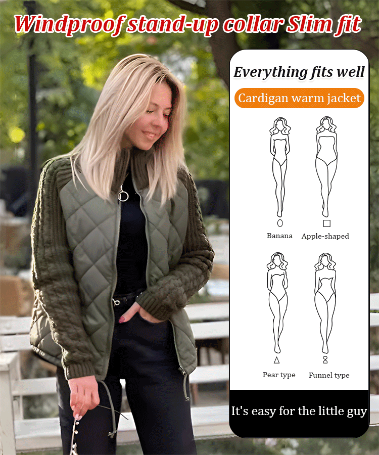 Fashion cardigan women's jacket cotton coat
