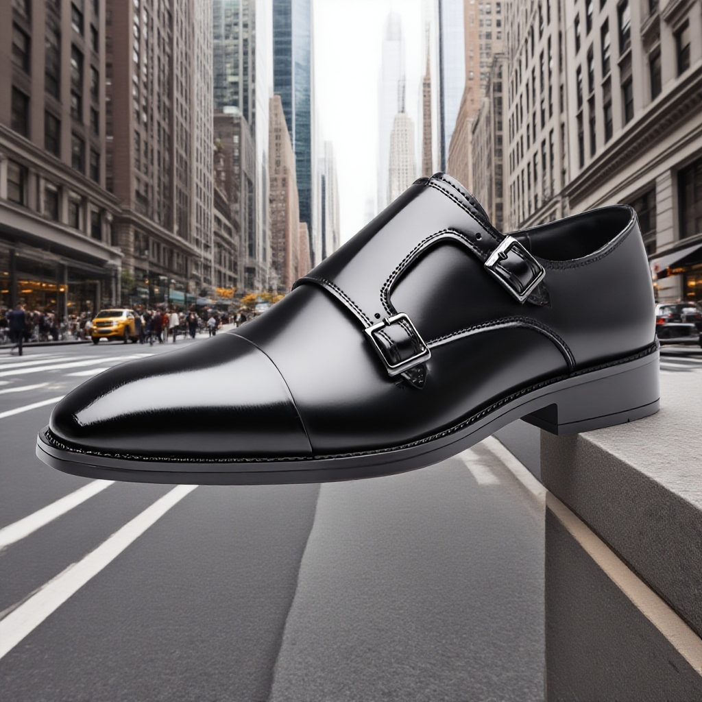 Elegantní pánské kožené boty pro formální příležitosti