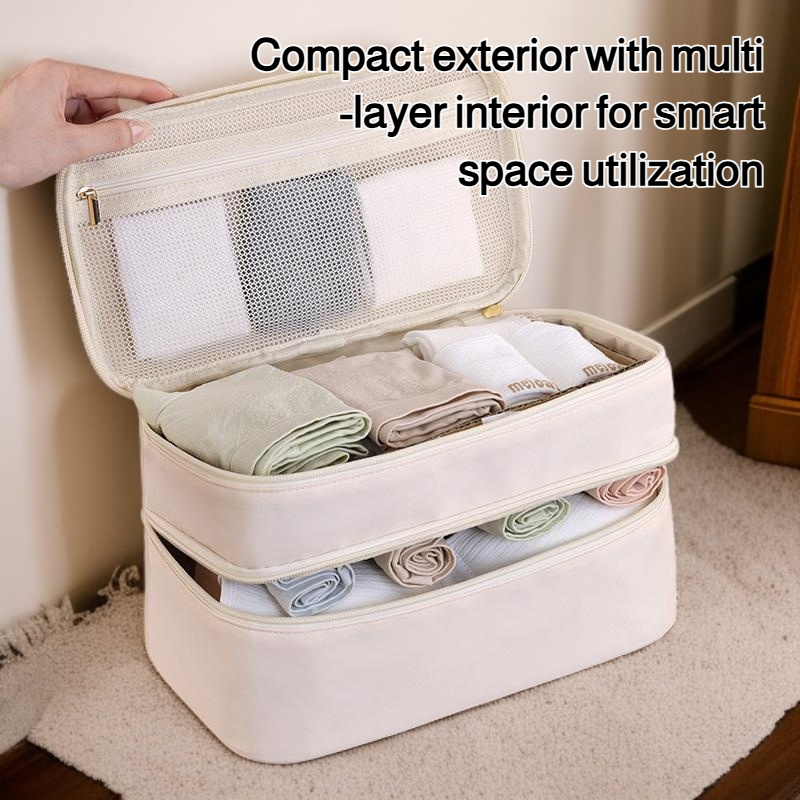 Three-layer four-in-one underwear storage box