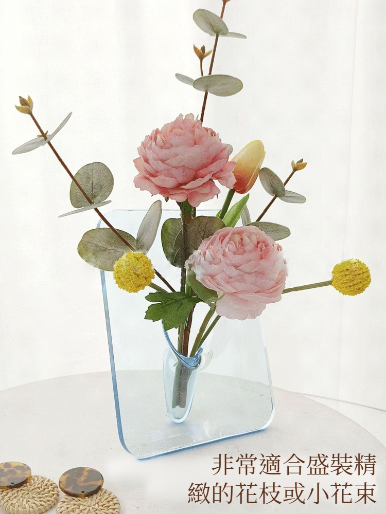 裝飾瓶 陶瓷花瓶 高清畫質 使用壽命長 視覺美觀 蝴蝶花瓶 壓克力花瓶 360度欣賞