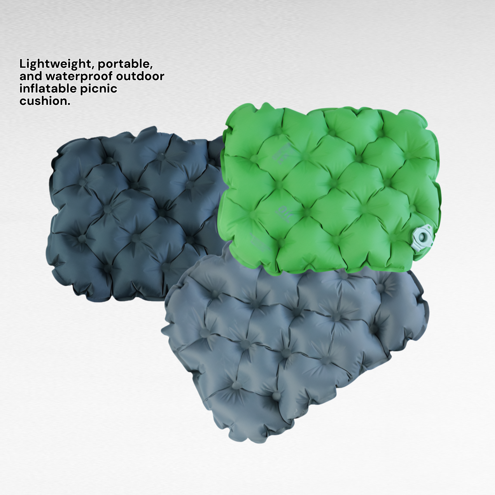 Outdoor inflatable picnic cushion