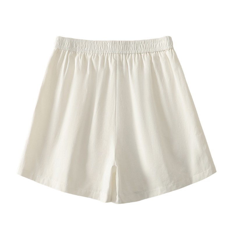 レディースピュアカラーワイドパンツ