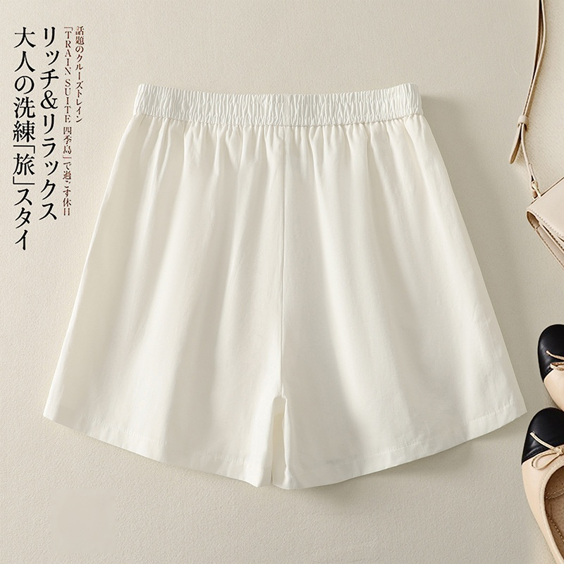 レディースピュアカラーワイドパンツ