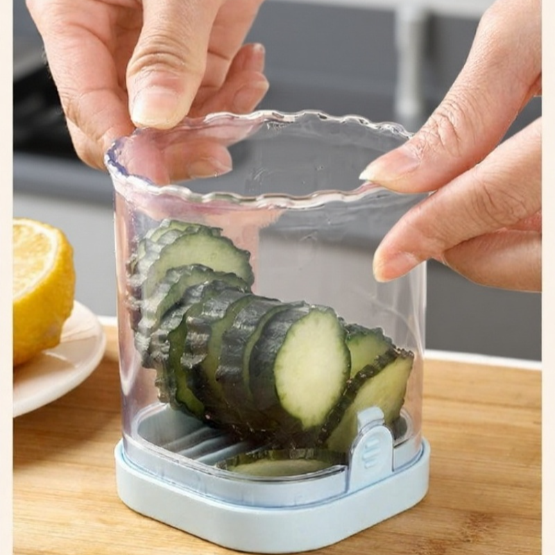 Kuchyňský nerezový kráječ na ovoce a zeleninu, vzorový kráječ