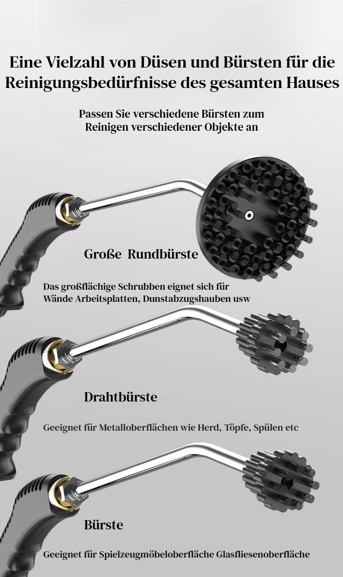 Hochdruck Dampfreiniger von JMY für Küchenoberflächen
