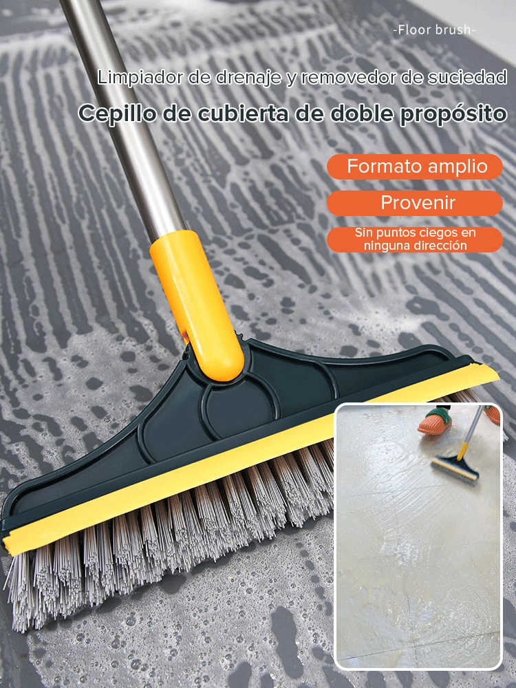 Cepillo limpiador con limpiacristales