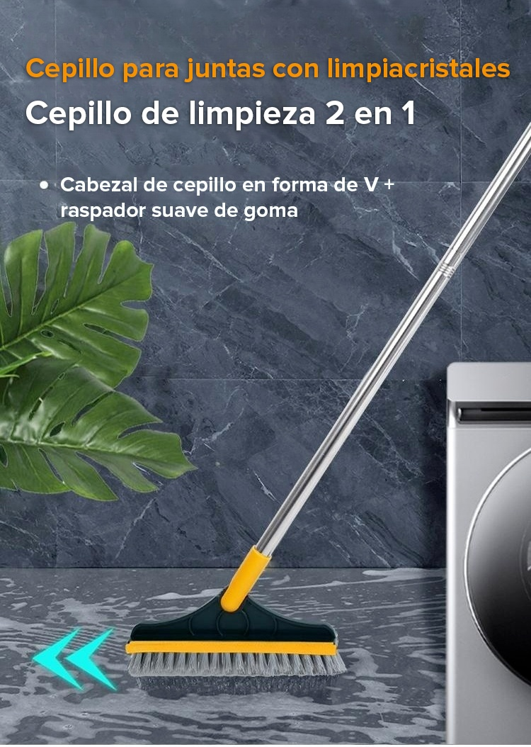 Cepillo limpiador con limpiacristales