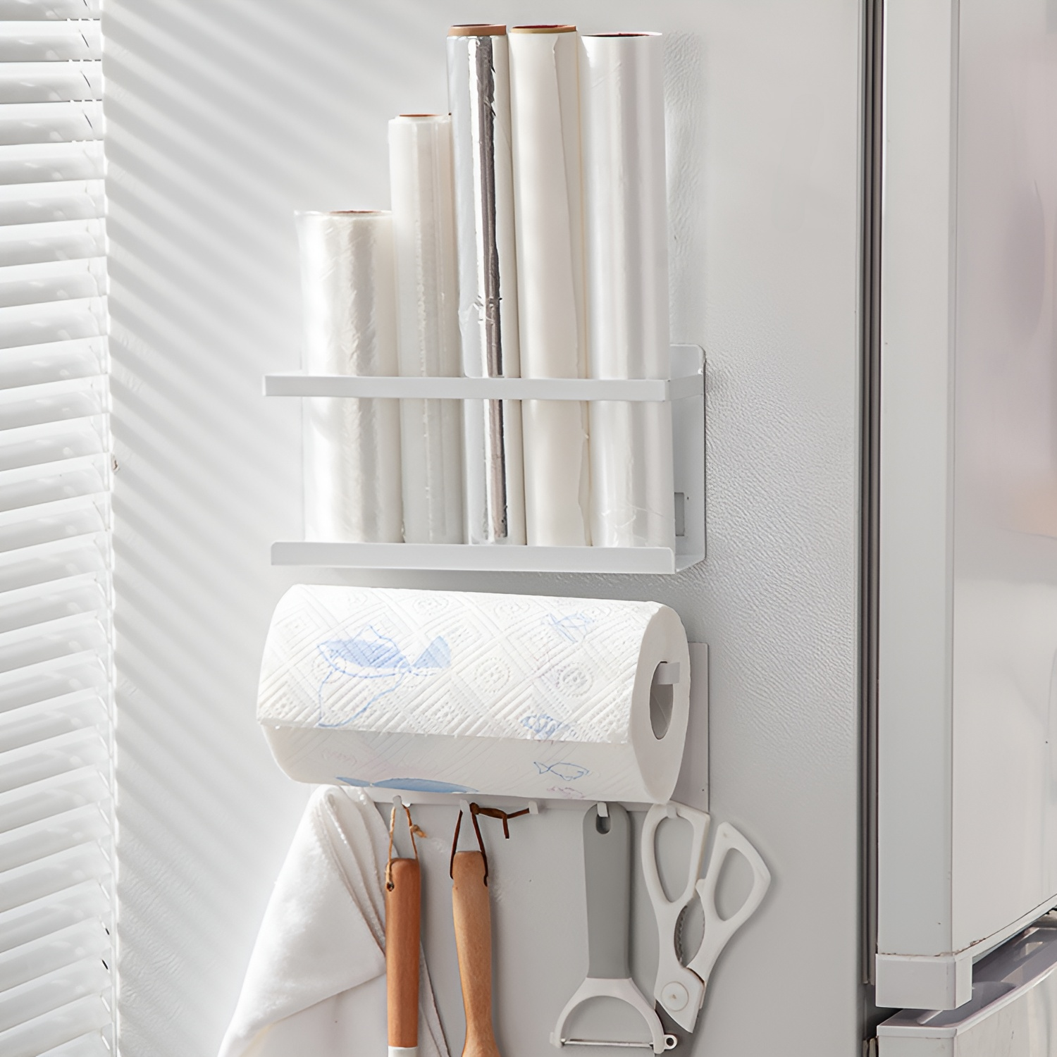 鉄製マグネット収納ラック