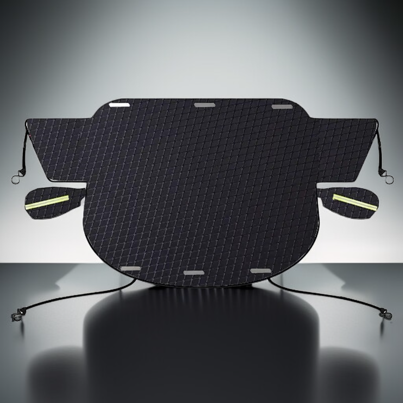 Housse de protection en tissu Oxford épais, pare-brise avant de voiture, anti-neige, anti-gel, pour 