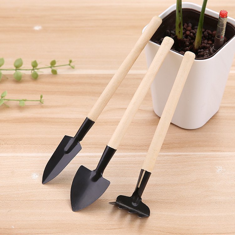 Special tool set gardening flower growing tools potted small plant planting shovel