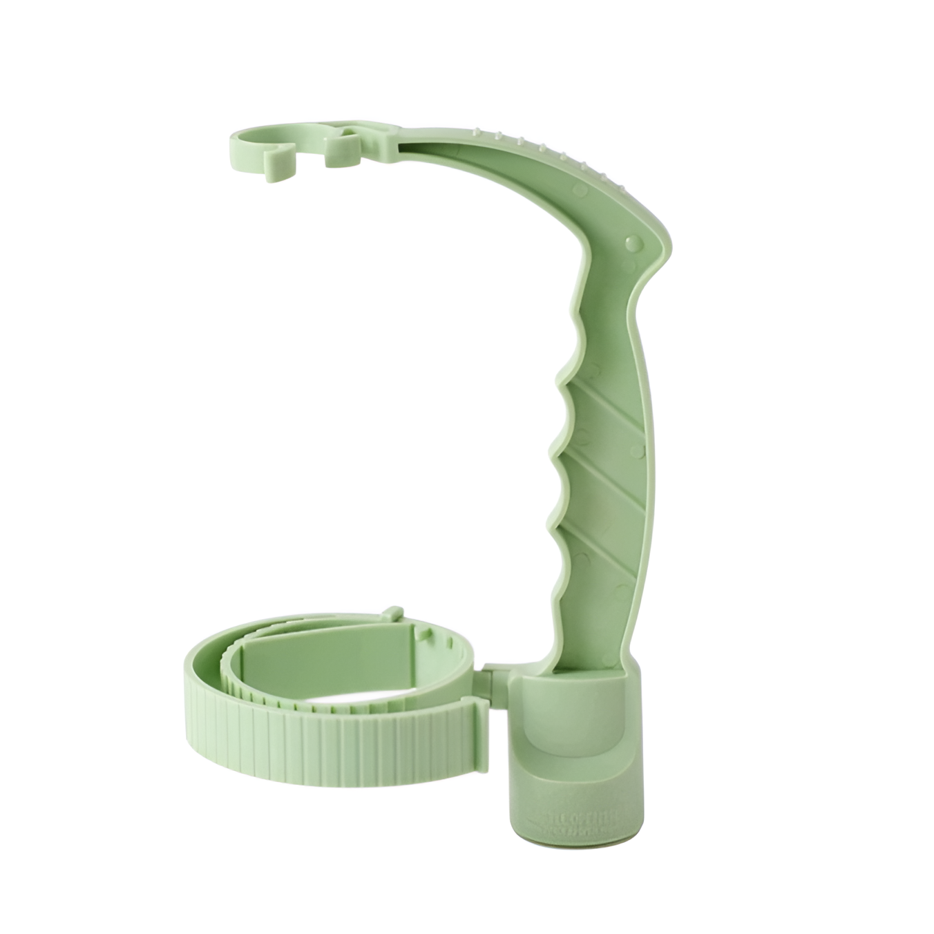 飲料ボトルハンドルラック 調節可能な注ぎ口付き飲料ハンドル収納ラック 多目的オイルポット レモンカバー付きハンドルラック