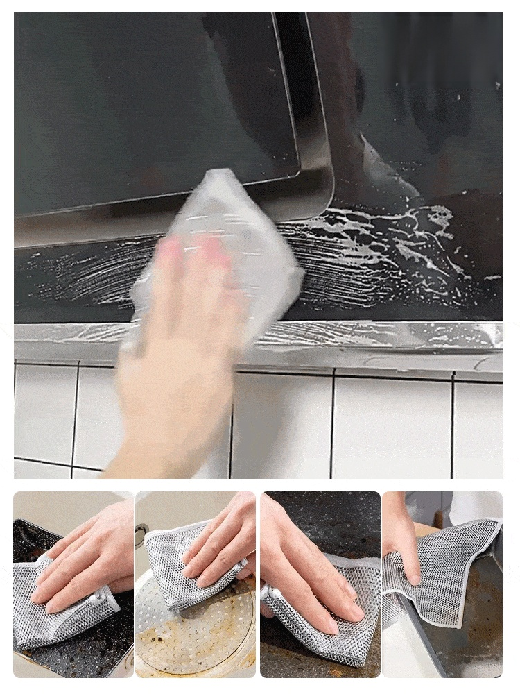 خرقة التنظيف اليابانية من الفولاذ 