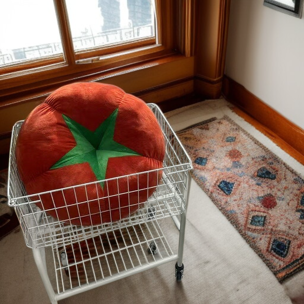 可愛蕃茄香菇靠枕