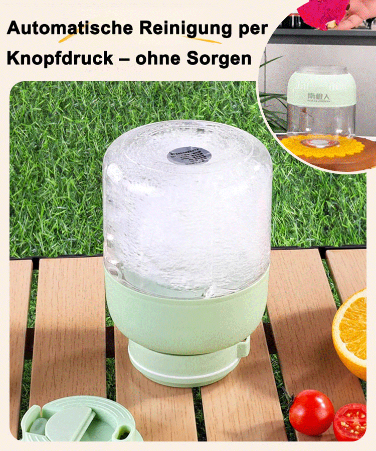 Kabelloser tragbarer Entsafter