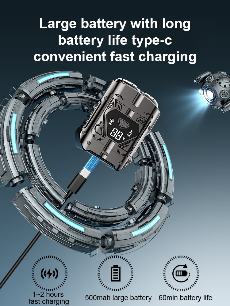 Fully Washable Rechargeable Mecha Shaver