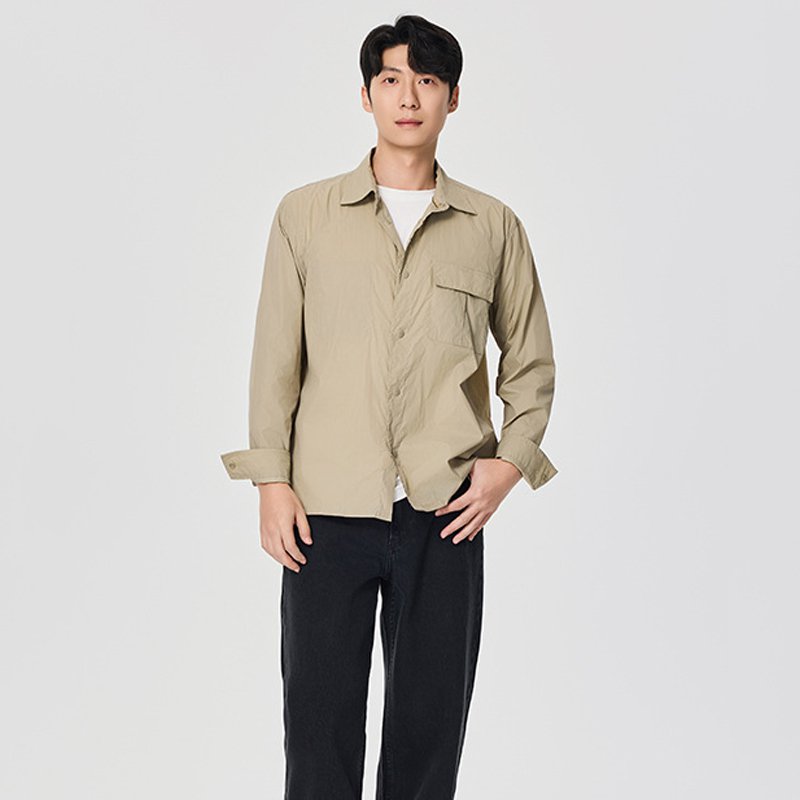 襟付きワークジャケット