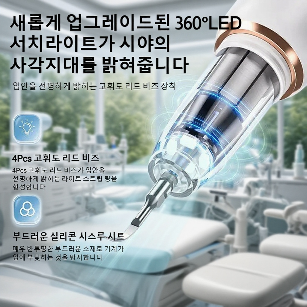 가정용 초음파 스케일링기 강력한 화이트닝 퍼스널케어 자외선멸균 전동세척기 스케일링기 전동세척기