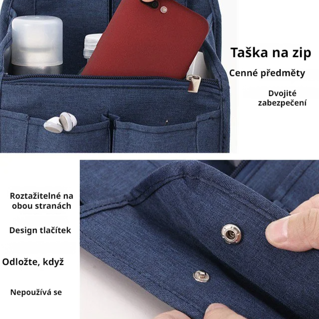 Velkokapacitní jednoduchá korejská cestovní taška na uskladnění