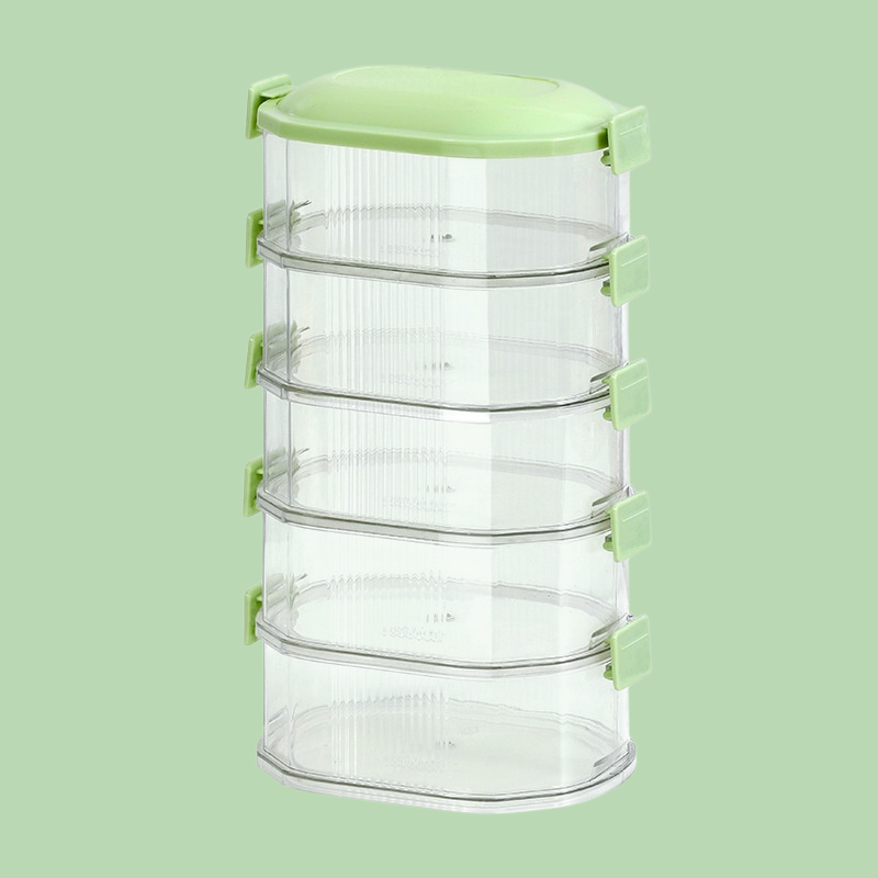 キッチン多機能透明収納ボックス